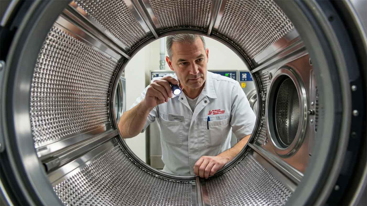 Keep The Machine Clean How Regular Cleaning Helps Commercial Laundry Machines