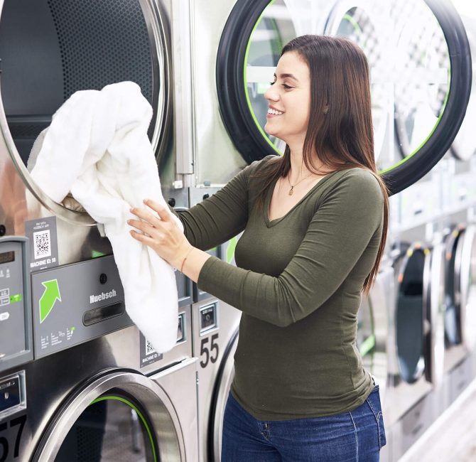 Huebsch Commercial Dryer Laundromat